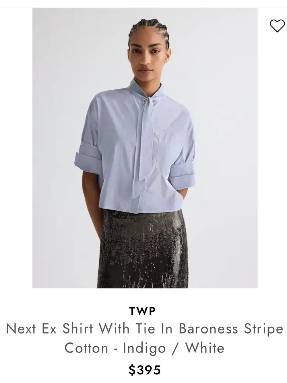 TWP Next Ex w/Tie NWT